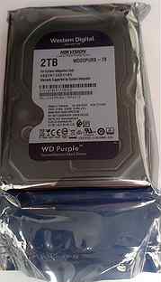 Жесткий диск 2 Тб HDD WD Purple 2tb Гарантия