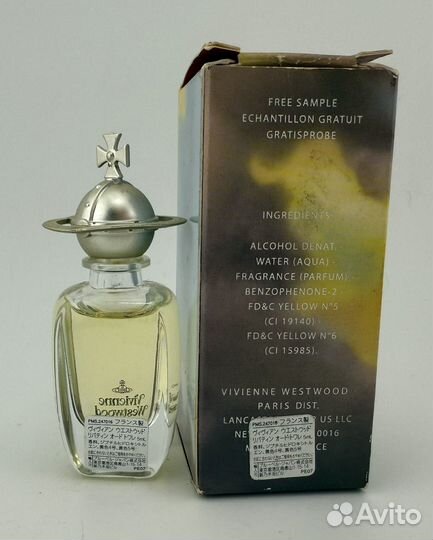 Vivienne Westwood Libertine edt 5 мл винтаж