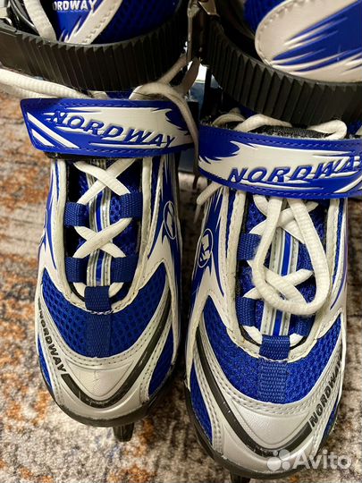 Коньки раздвижные nordway 29-33 р