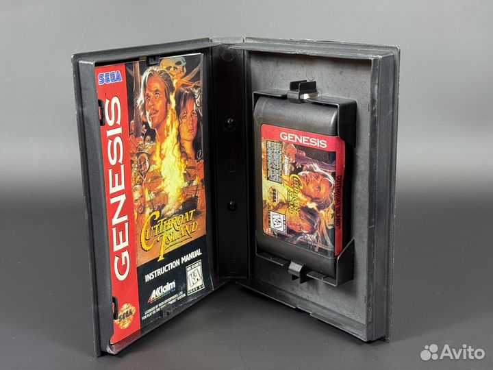 Игра на Sega Genesis - Cutthroat Island