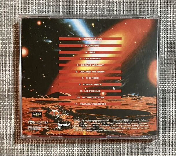 Helios Creed - Cosmic Assault CD Rus