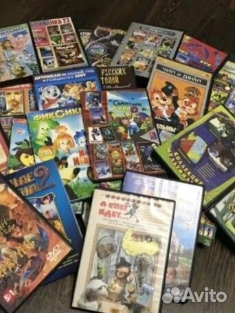 Dvd диски мультфильмы