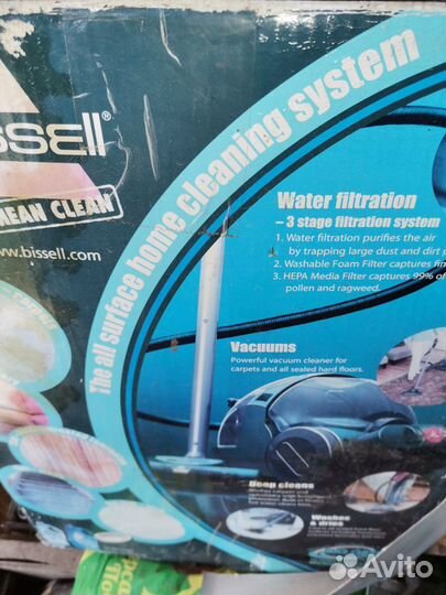 Моющий пылесос bissell