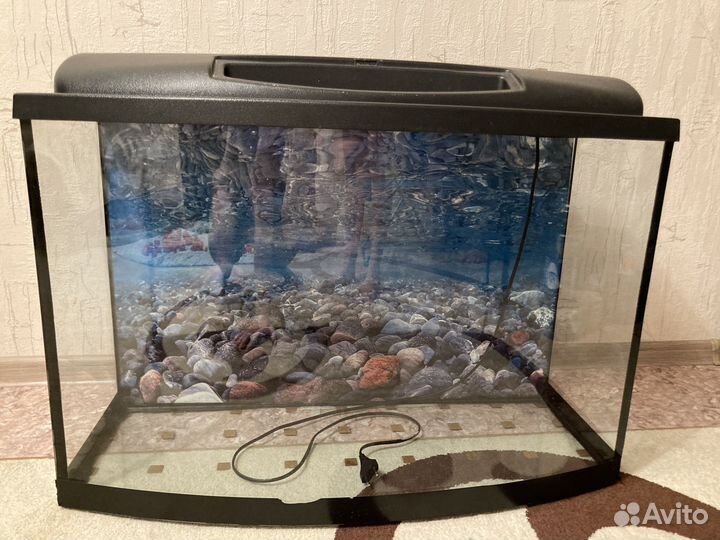Аквариум 100 литров с крышкой подсветкой