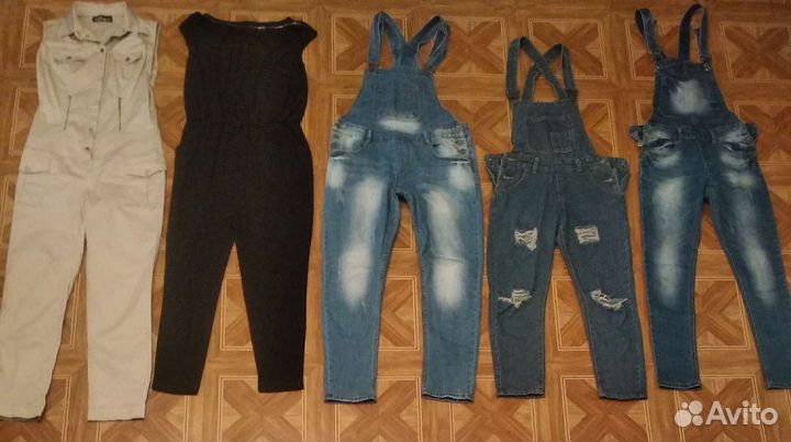 Комбинезоны разные 40-46разм 16шт