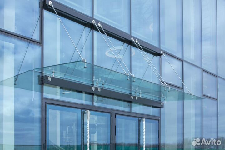 Козырьки на вантах