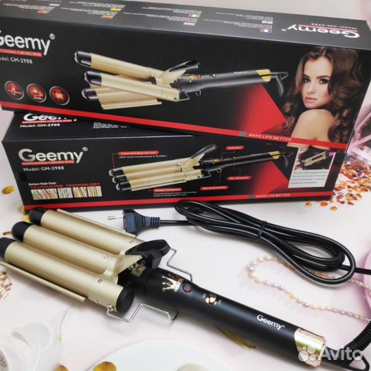 Плойка для волос Geemy GM-2988