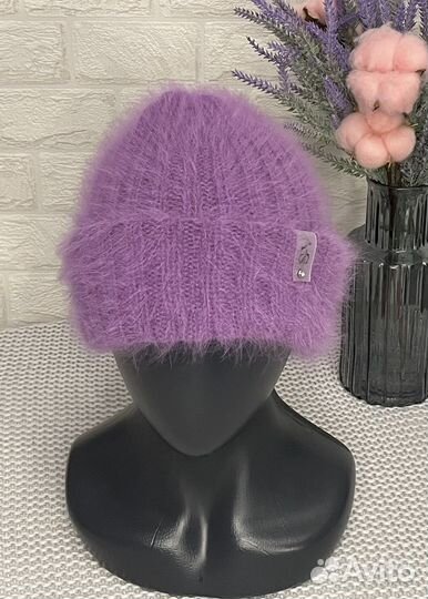 Шапка из ангоры Италия