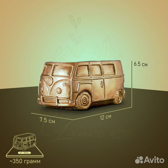 Кашпо из гипса 