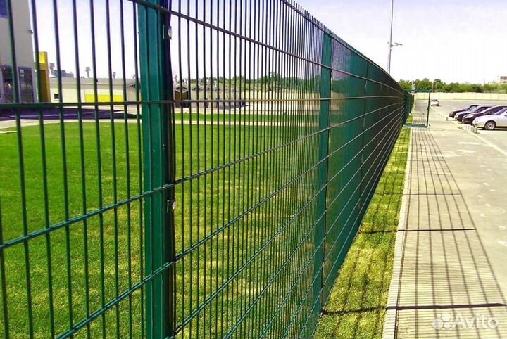 Заборы из 2D сетки под ключ новые доставка