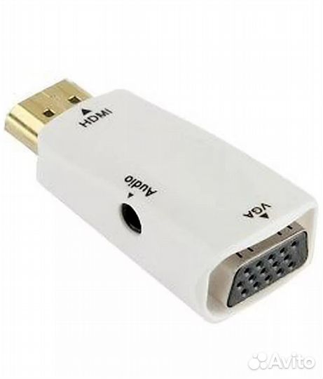 Конвертер переходник hdmi - VGA 6909 White