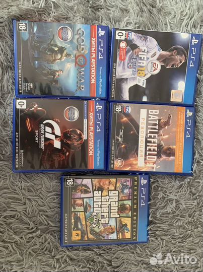 Диски игры для ps4