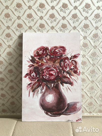 Интерьерная картина. Техника гризайль