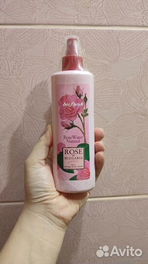 Розовая вода / косметика для лица / уход за лицом