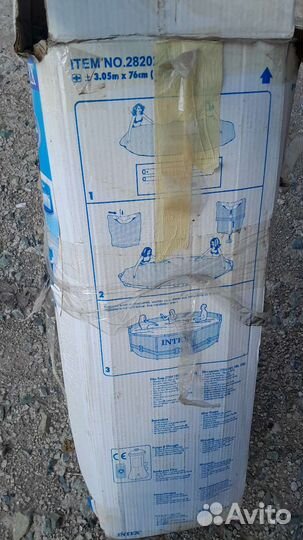 Каркасный бассейн 305х76 интекс