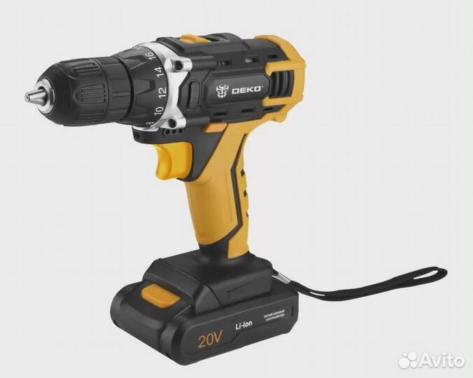 Шуруповерт Deko 20V