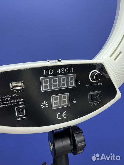 Кольцевая лампа FD 480 со сколом