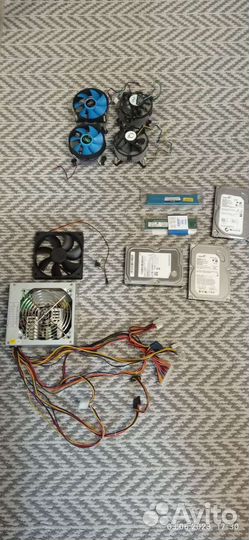 Блок питания, hdd, оперативная память
