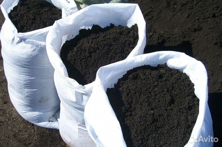 Чернозем-навоз-опил в мешках или самосвалом