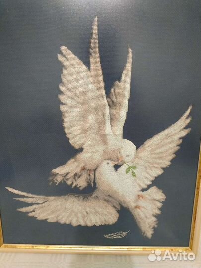 Картина рукоделие - вышивка крестом