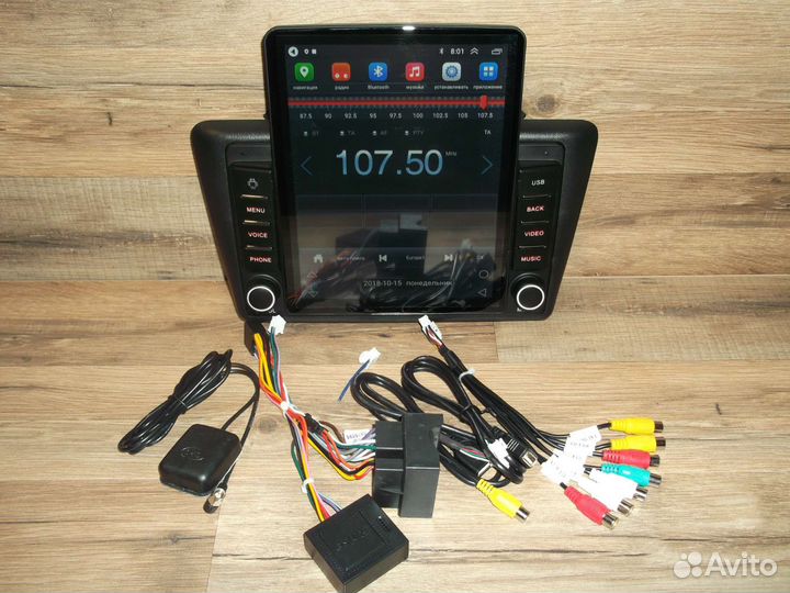 Магнитола Skoda Rapid Tesla Android