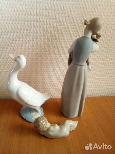 Фарфоровые статуэтки Nao, Lladro. Испания