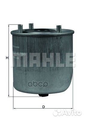 Фильтр топливный KL780 Mahle/Knecht