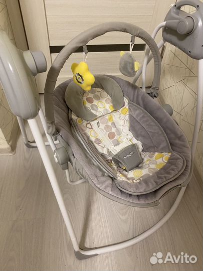 Детские качели шезлонг