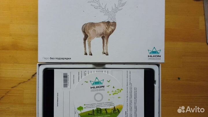 Графический планшет huion h640p