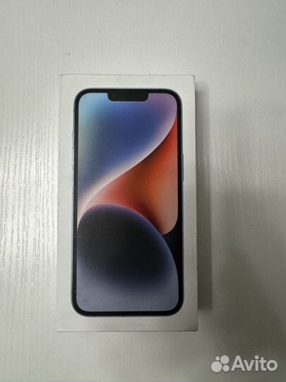 Телефон iPhone 14 128gb blue Sim+Esim