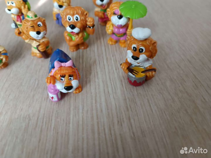 Игрушки из киндера 90х/ Львы