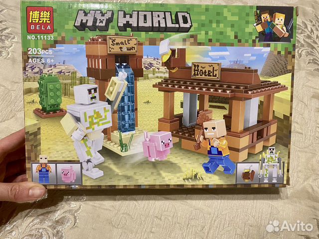 Конструктор майнкрафт bela 11133