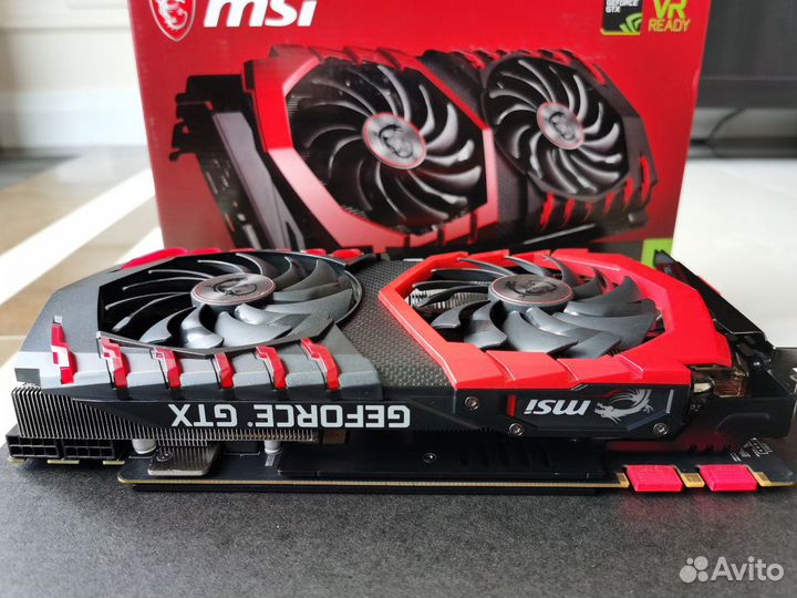 Видеокарта GTX 1080ti MSI Gaming X 11GB ddr5x