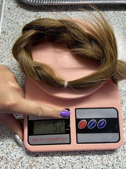 Волосы натуральные