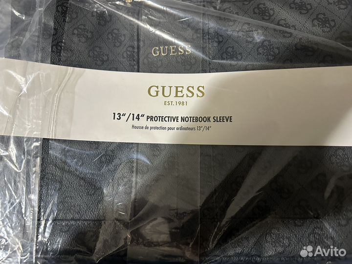 Чехол guess macbook 13/14