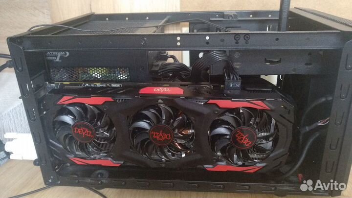 Видеокарта PowerColor AMD RX 570 4GB Red Devil