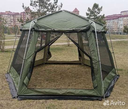 Беседка тент шатер шестигранный Lanyu 1629 новые