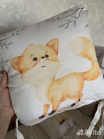 Бортики в кроватку