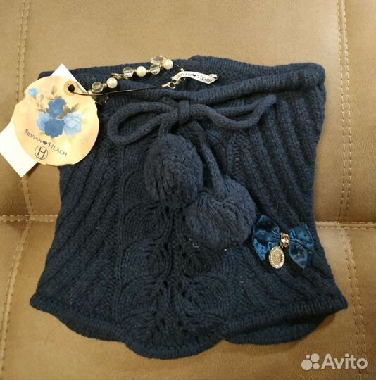 Новый Снуд/шарф Италия на девочку