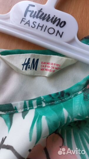 Летнее платье H&M рост 140