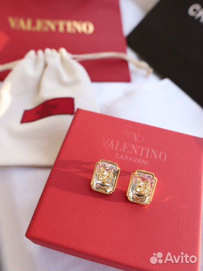 Серьги Valentino