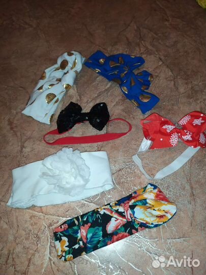 Повязки на голову для девочек