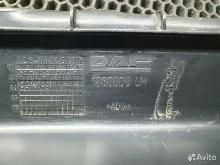 Накладка ручки бардачка левая Daf XF105, Daf XF95