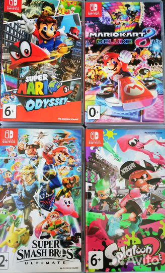 Игры для Nintendo switch катриджи