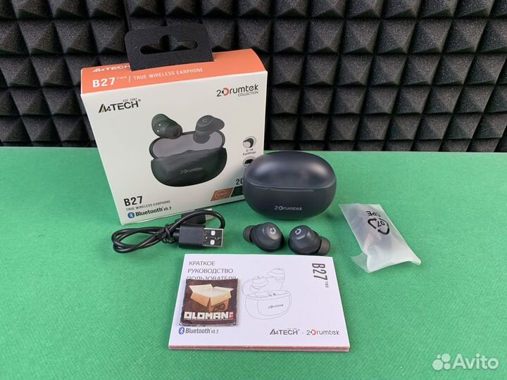 Беспроводные Наушники A4Tech 2Drumtek B2