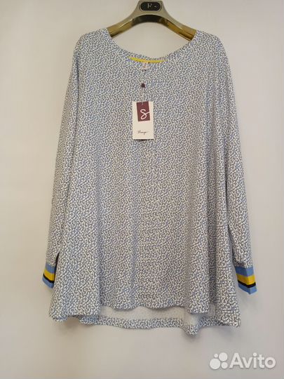 Трикотажная блуза Sheego 58-60