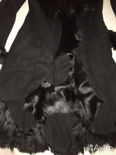 Шикарная Дубленка натуральная женская 40 42
