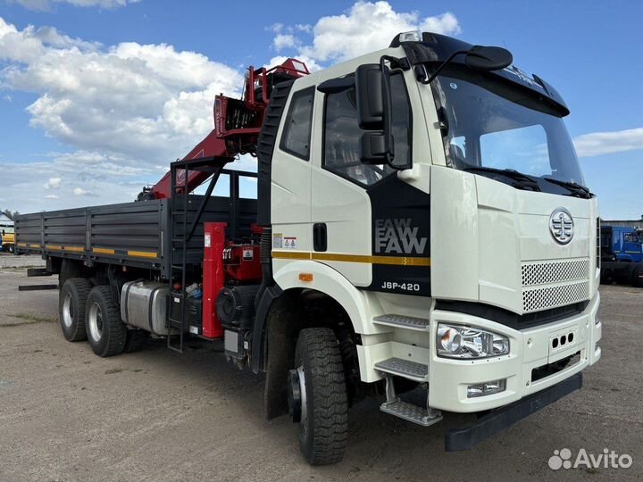 FAW J6 CA3250 с КМУ, 2024