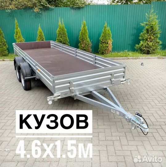Прицеп двухосный 35.022. Для больших грузов