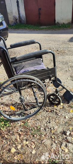 Инвалидная коляска складная бу